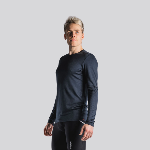 NO: 1155 | Mens Technical Merino 150 LS | Night Blue